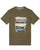 Weekend Offender Cassettes T-shirt Khaki Green