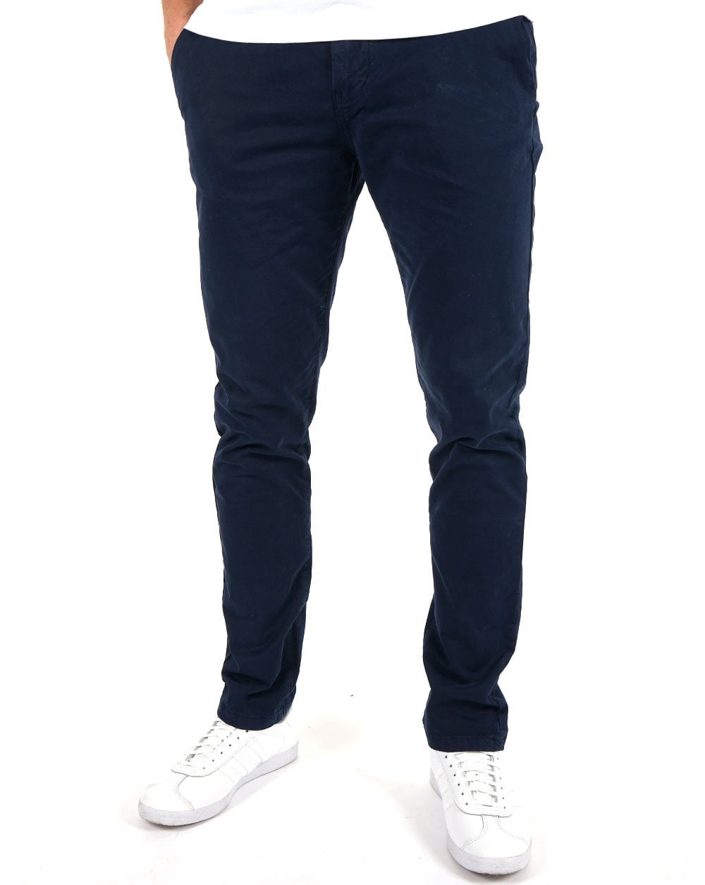 80s Casual Classics Chino Trousers Navy