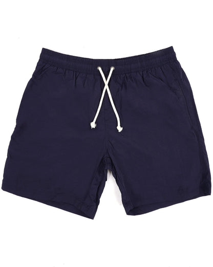 Aquascutum Check Pocket Swim Shorts Navy