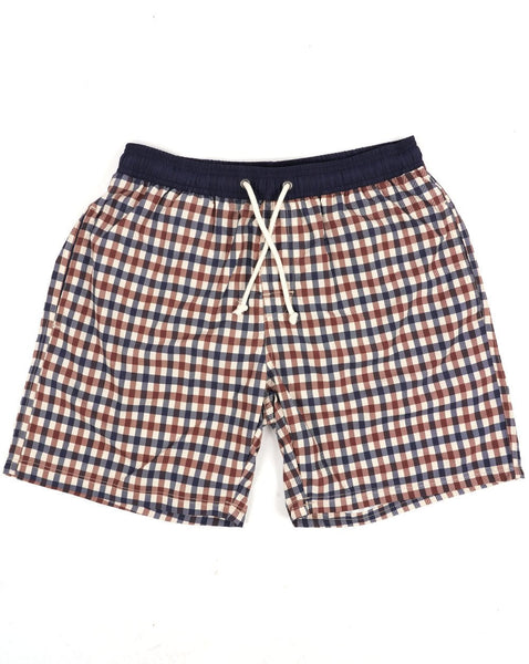 Aquascutum Iconic Check Swim Shorts