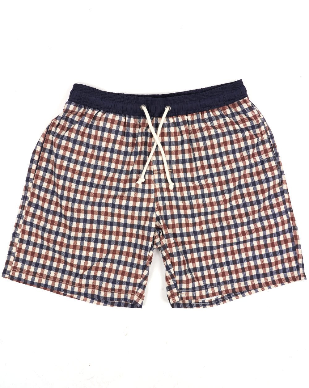 Aquascutum Iconic Check Swim Shorts