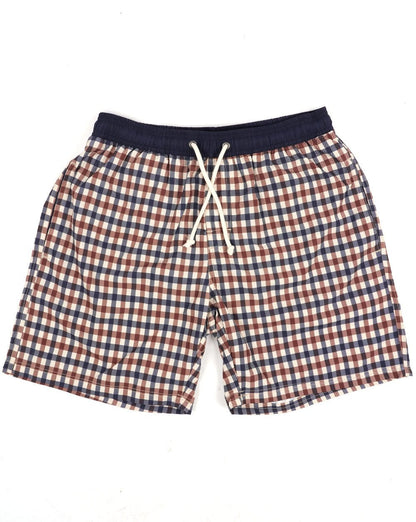 Aquascutum Iconic Check Swim Shorts