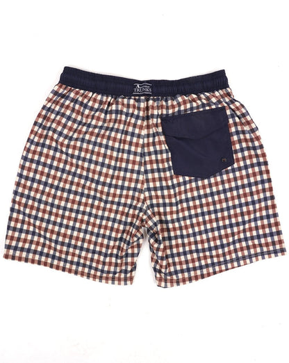Aquascutum Iconic Check Swim Shorts