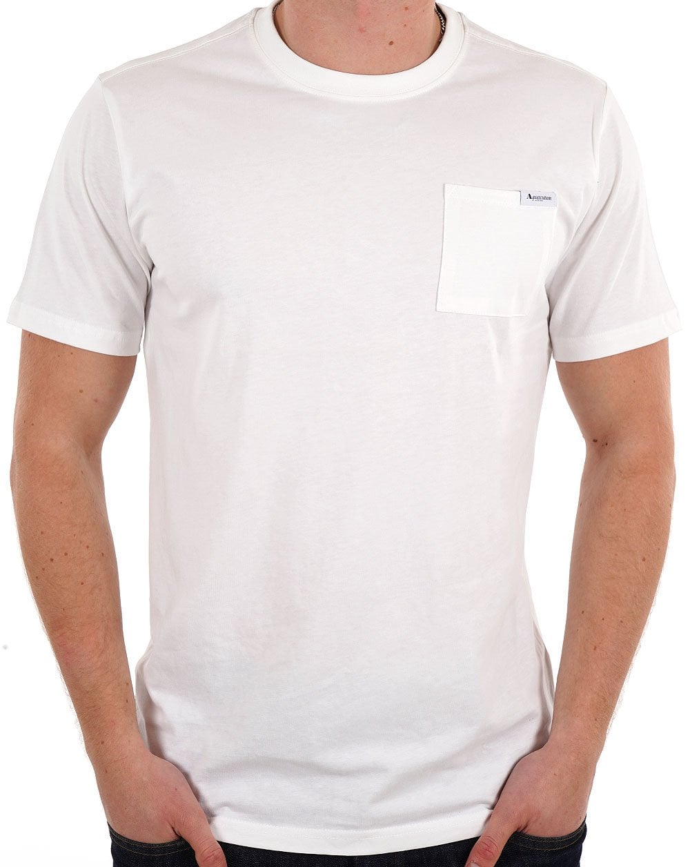 Aquascutum Pocket T-shirt Optical White