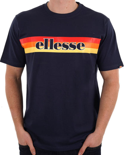Ellesse Driletto T Shirt Navy