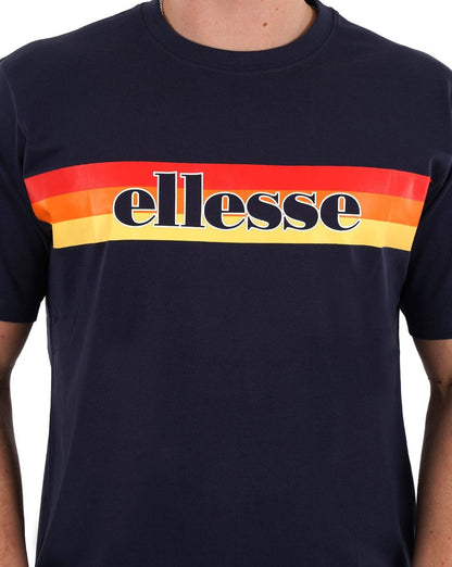 Ellesse Driletto T Shirt Navy