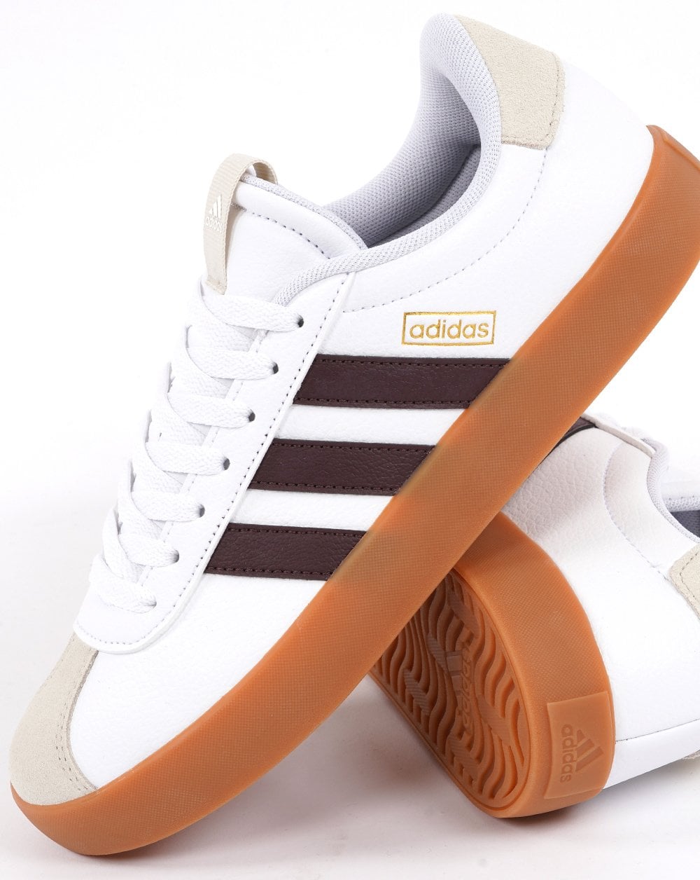 Adidas VL Court 3.0 Trainers White / Gum