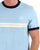 Sergio Tacchini Supermac T Shirt Sky Blue/Navy