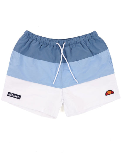 Ellesse Cielo Swim Shorts Dark Blue/Light Blue/White