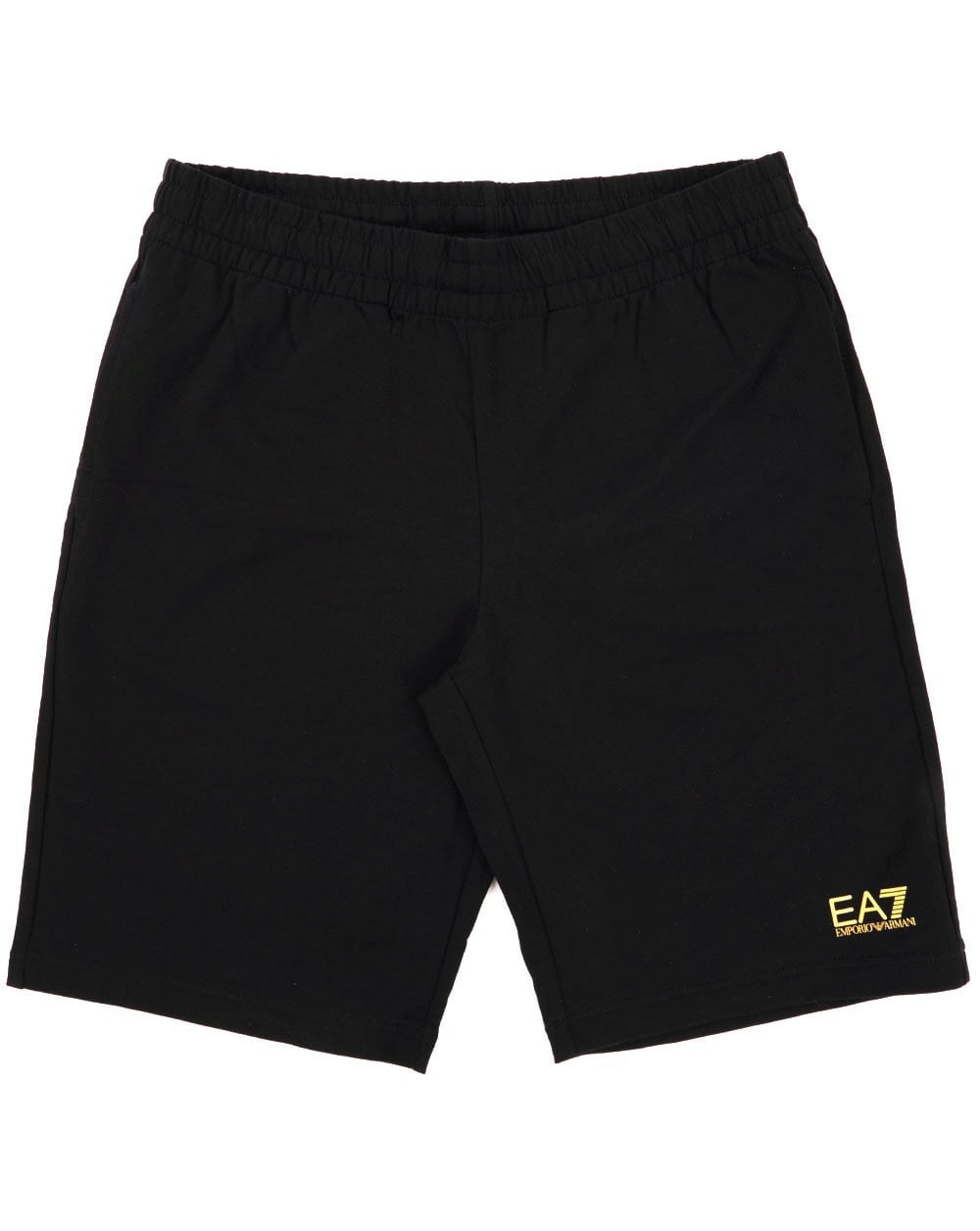EA7 Classic Sweat Shorts Black/Gold