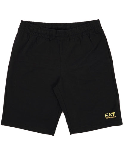 EA7 Classic Sweat Shorts Black/Gold