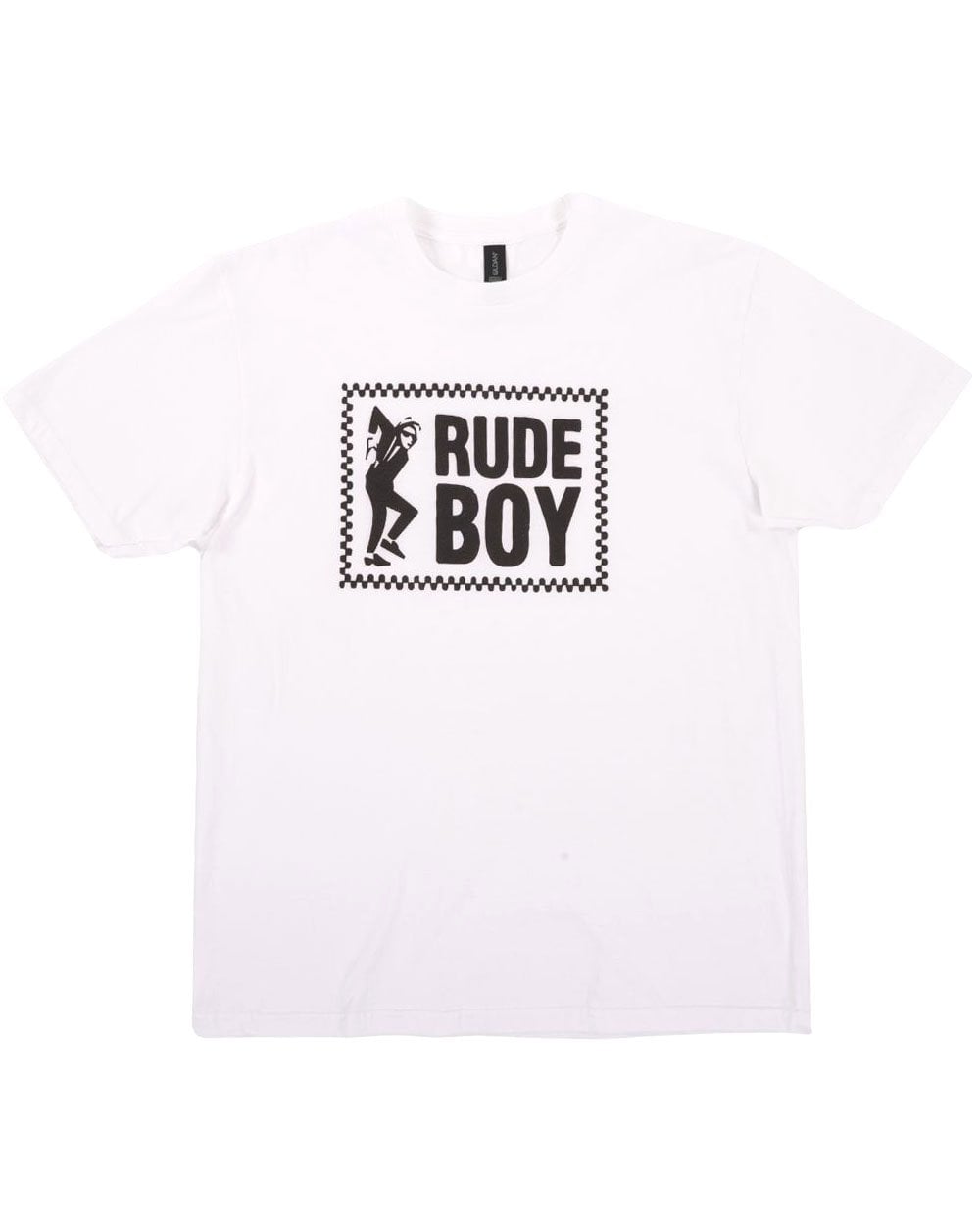 80s Casual Classics Rude Boy T Shirt White