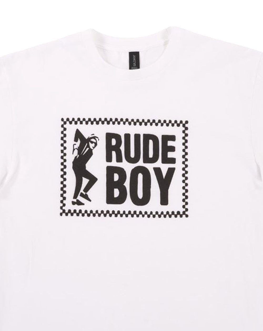 80s Casual Classics Rude Boy T Shirt White
