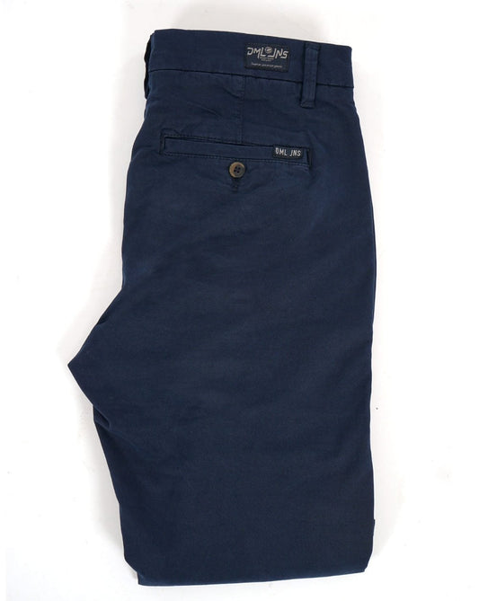 80s Casual Classics Chino Trousers Navy