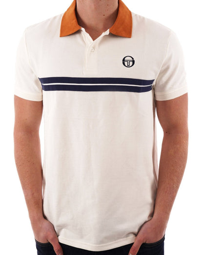 Sergio Tacchini Supermac Polo Shirt Gardenia/Tan