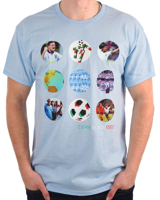 80s Casual Classics Express Yourself T Shirt Sky