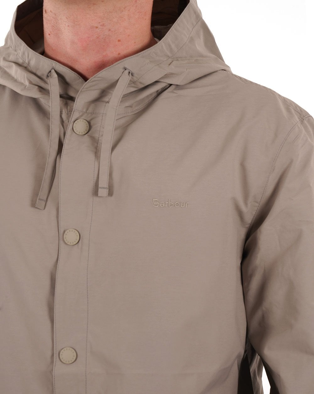 Barbour Newland Showerproof Jacket Concrete