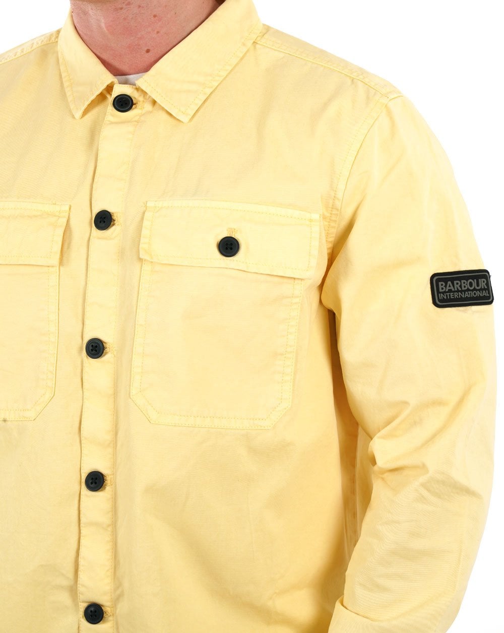 Barbour International Adey Overshirt Dusty Yellow