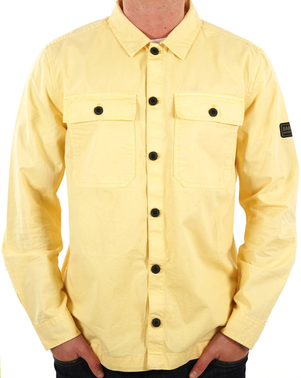 Barbour International Adey Overshirt Dusty Yellow