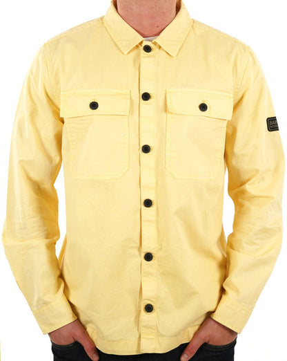 Barbour International Adey Overshirt Dusty Yellow