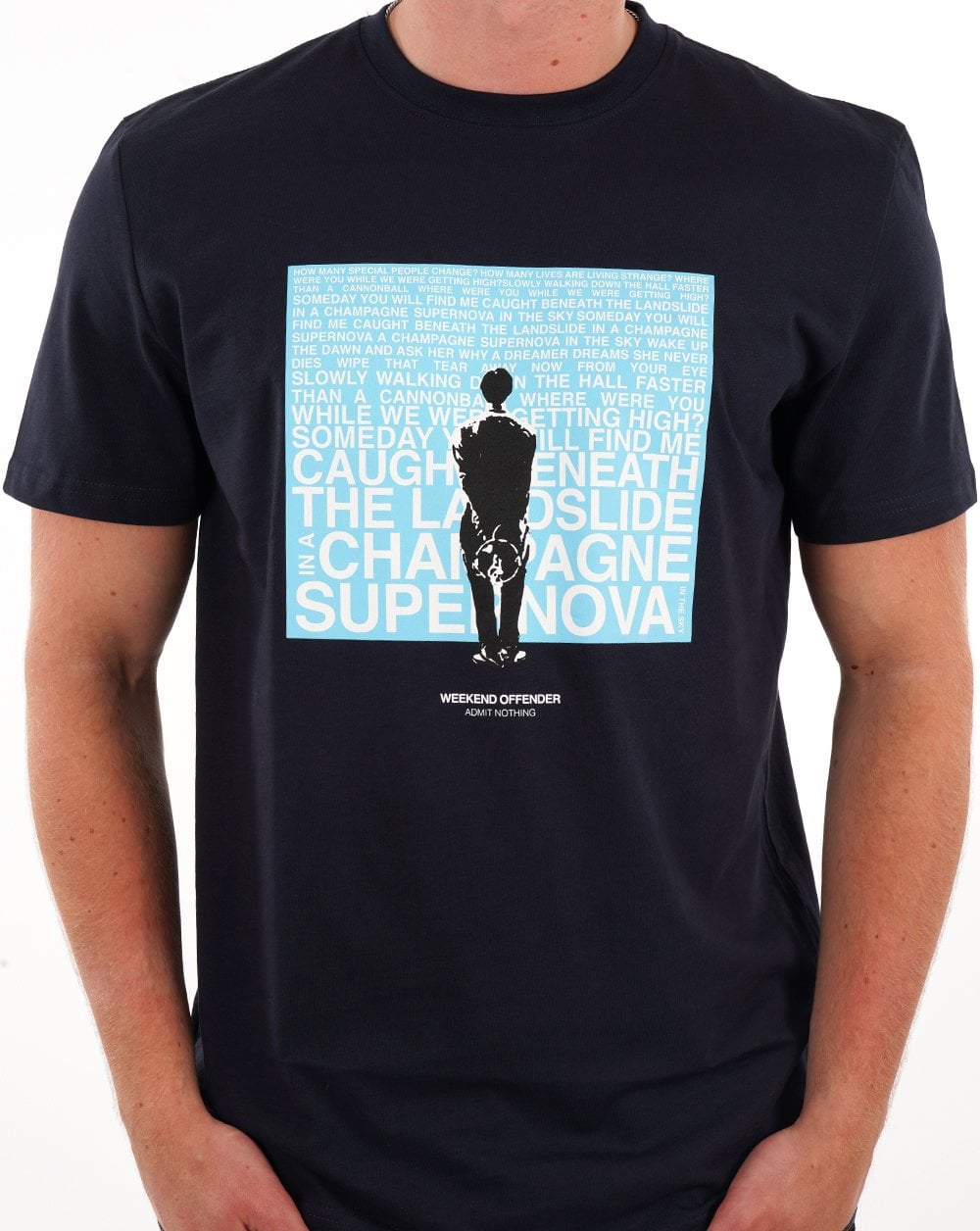 Weekend Offender Supernova T-shirt Navy