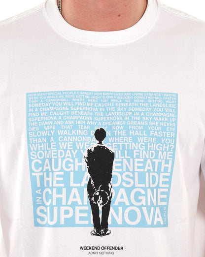 Weekend Offender Supernova T-shirt White/Blue