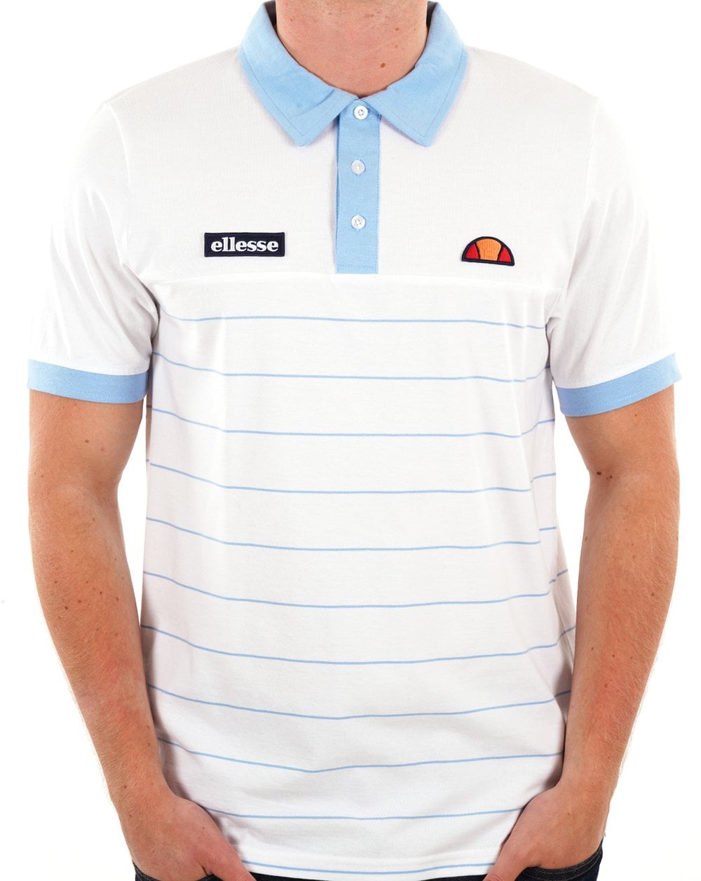 Ellesse Tor Polo Shirt White
