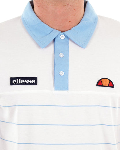 Ellesse Tor Polo Shirt White