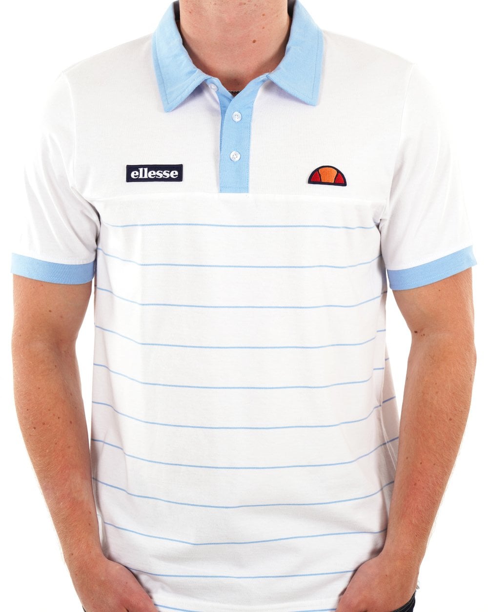 Ellesse Tor Polo Shirt White