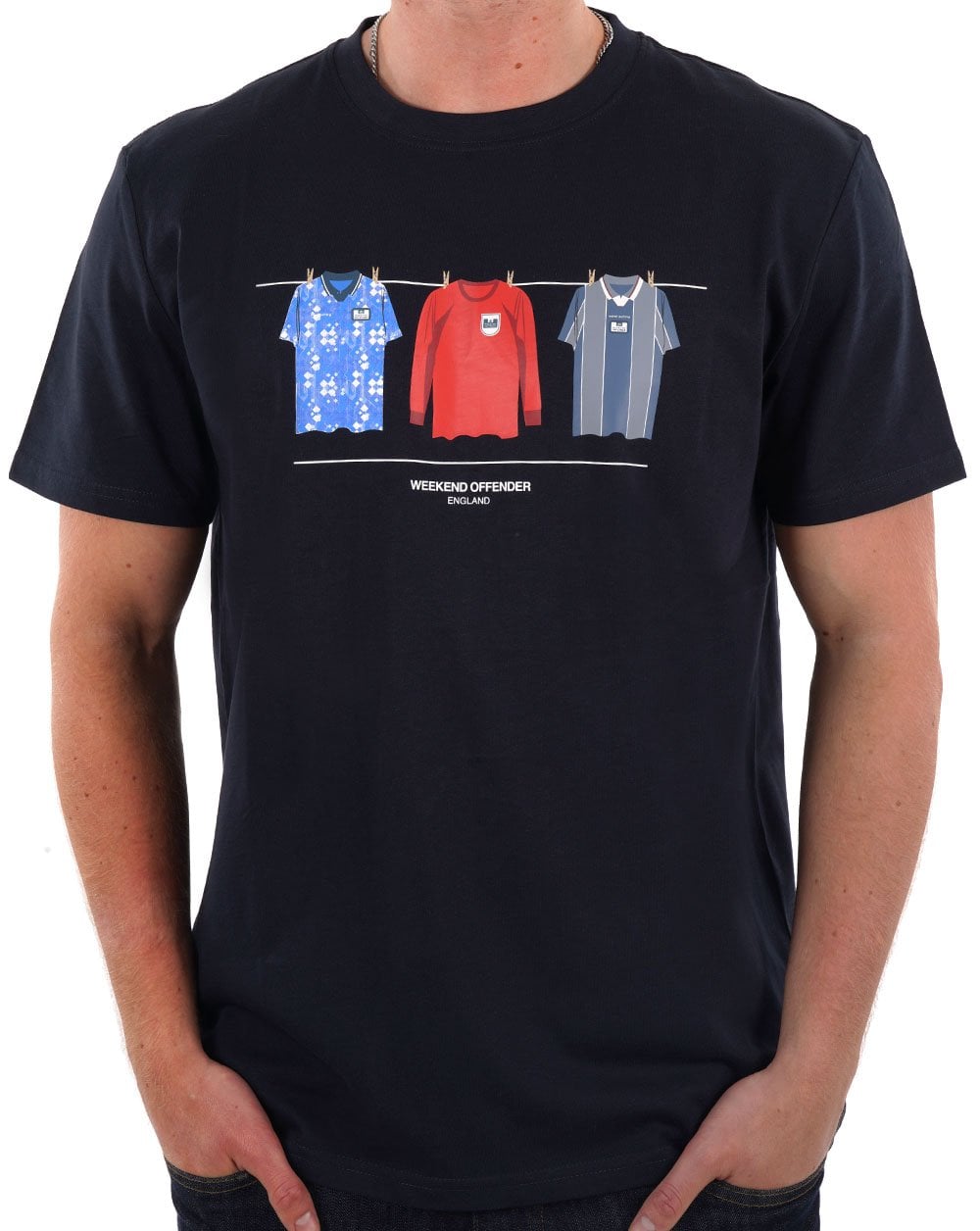 Weekend Offender England Away T-Shirt Navy