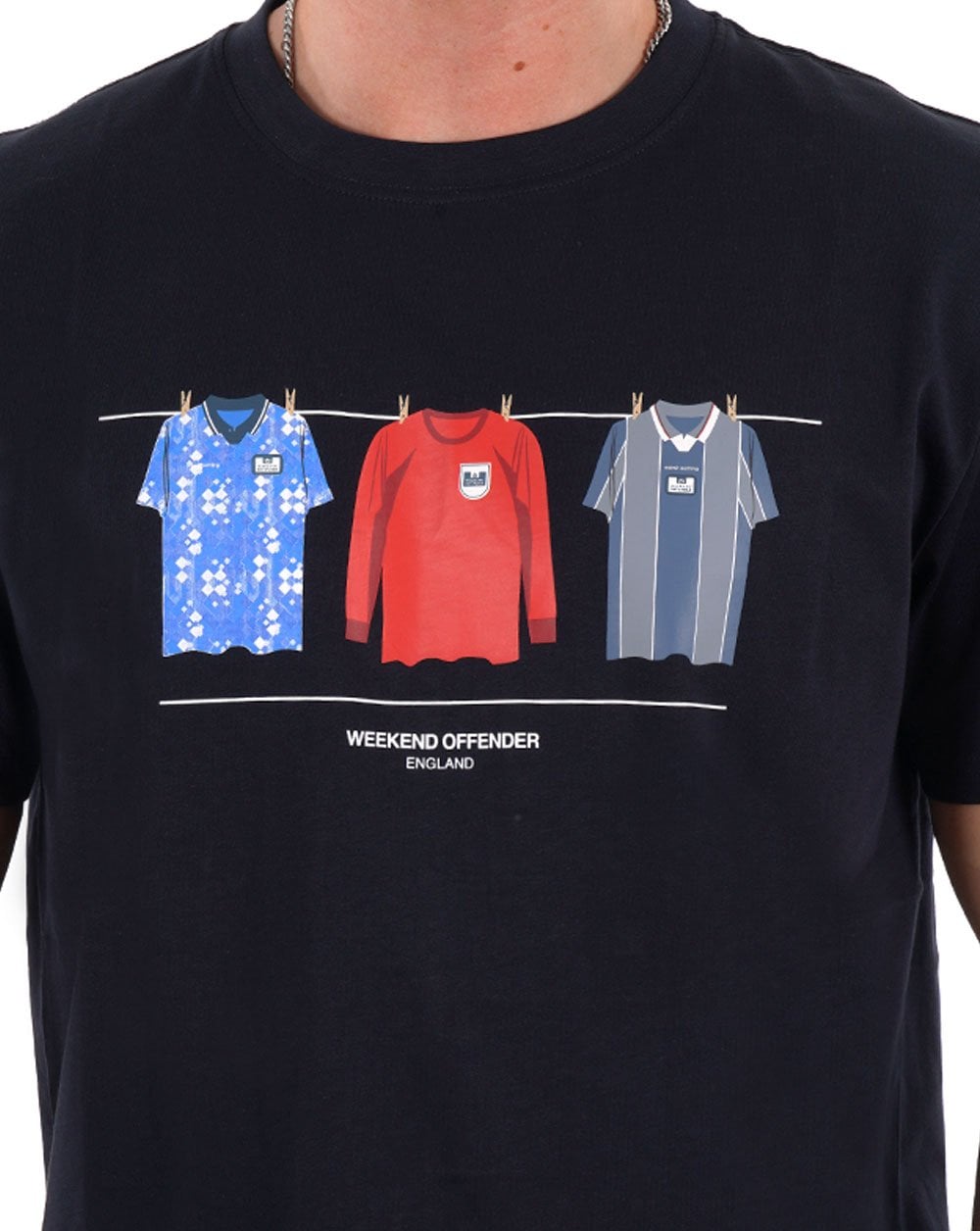 Weekend Offender England Away T-Shirt Navy