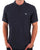 Barbour Zip Polo Shirt Navy