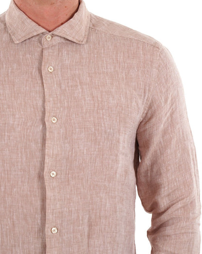 Benetton Pure Linen Shirt Natural