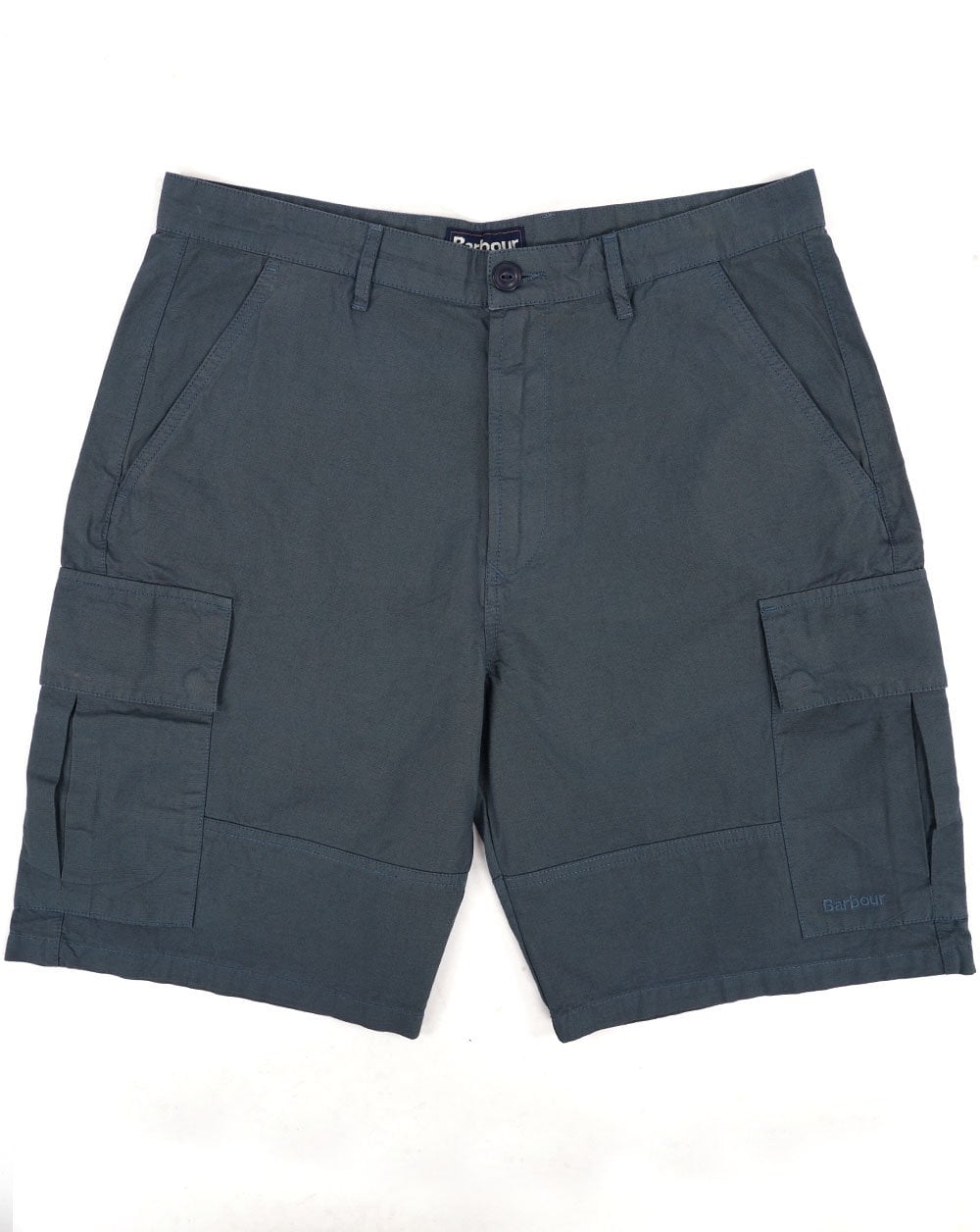 Barbour Essential Ripstop Cargo Shorts Dark Slate