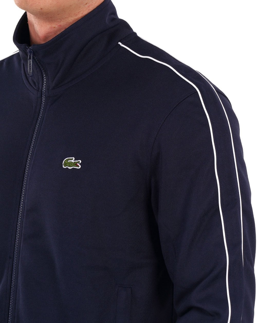 Lacoste Paris Pique Track Jacket Navy