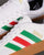 Adidas Court Trainers White Green Red Gum