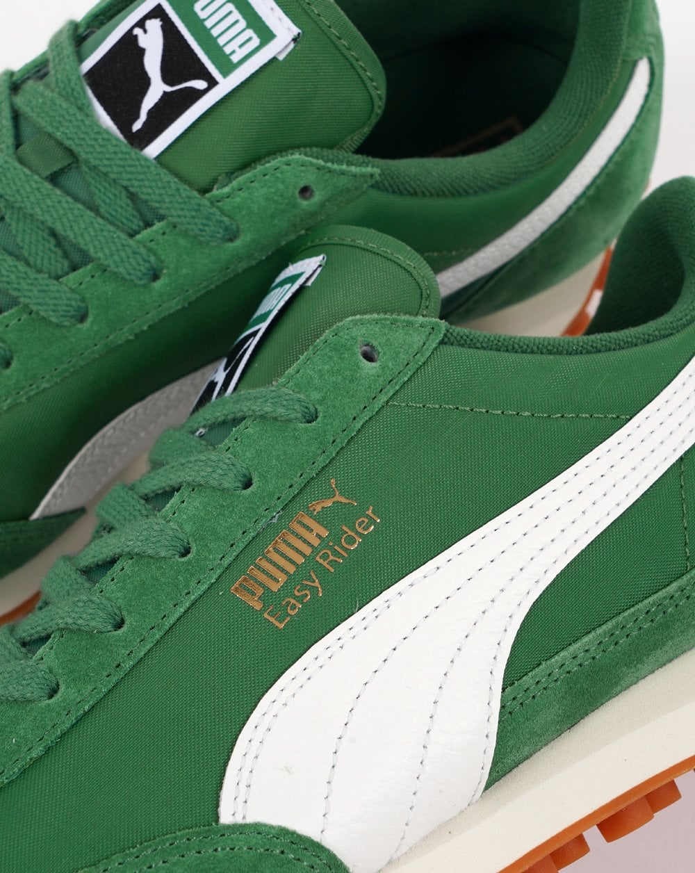 Puma Easy Rider Vintage Trainers Green/White