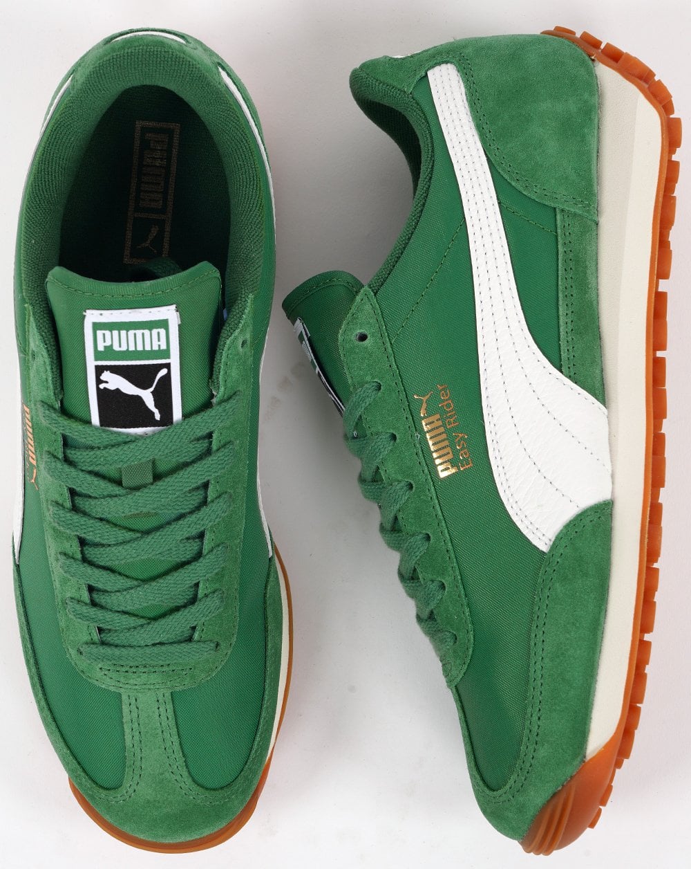 Puma Easy Rider Vintage Trainers Green/White