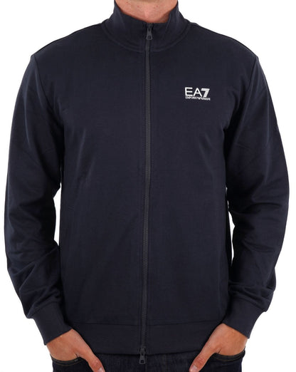EA7 Emporio Armani Zip Thru Sweatshirt Navy