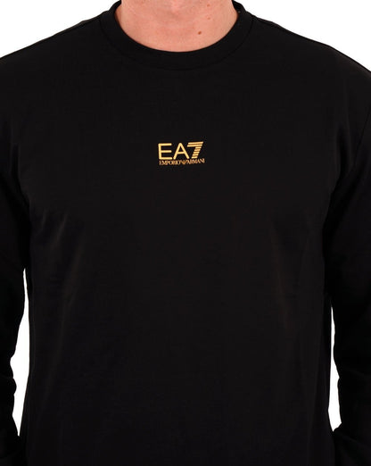 EA7 Emporio Armani Sweatshirt Black/Gold