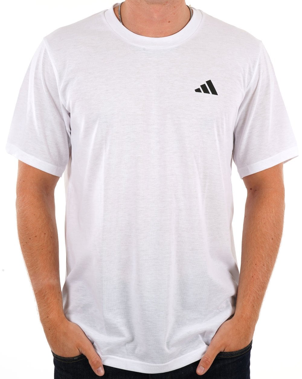 Adidas Training Essentials T Shirt White/Black