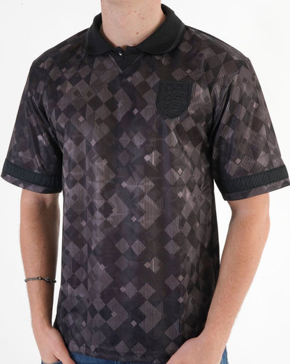 England 1990 Black-Out Shirt Black