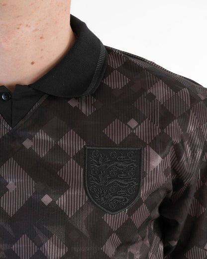 England 1990 Black-Out Shirt Black