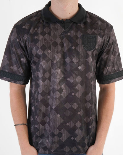 England 1990 Black-Out Shirt Black