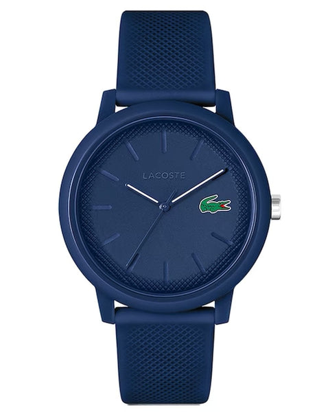 Lacoste 12.12 Blue Silicone Strap Watch