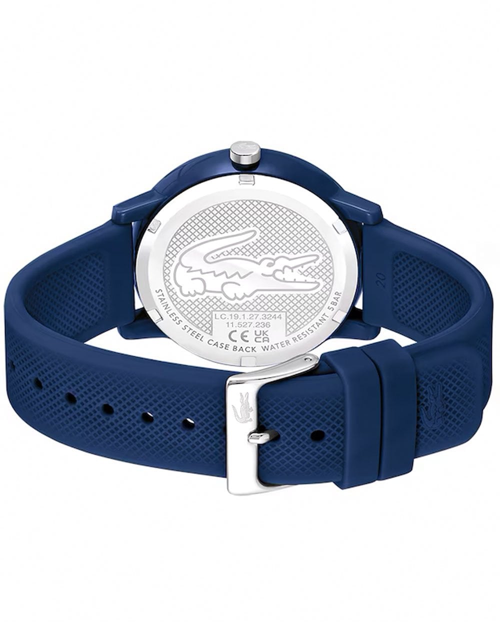 Lacoste 12.12 Blue Silicone Strap Watch