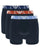 Emporio Armani 3 Pack Boxer Shorts Navy/Multi