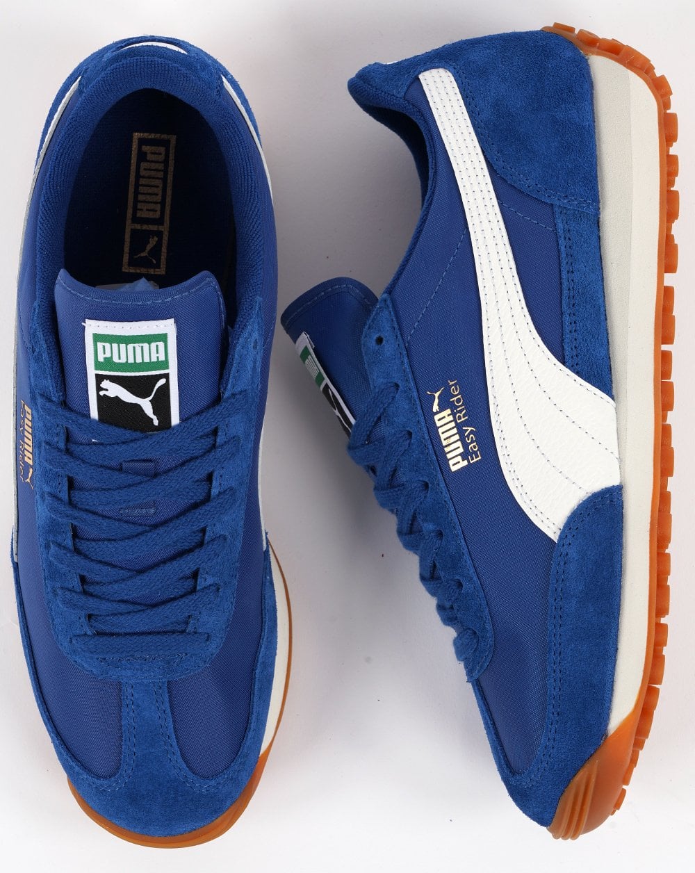 Puma Easy Rider Vintage Trainers Royal White