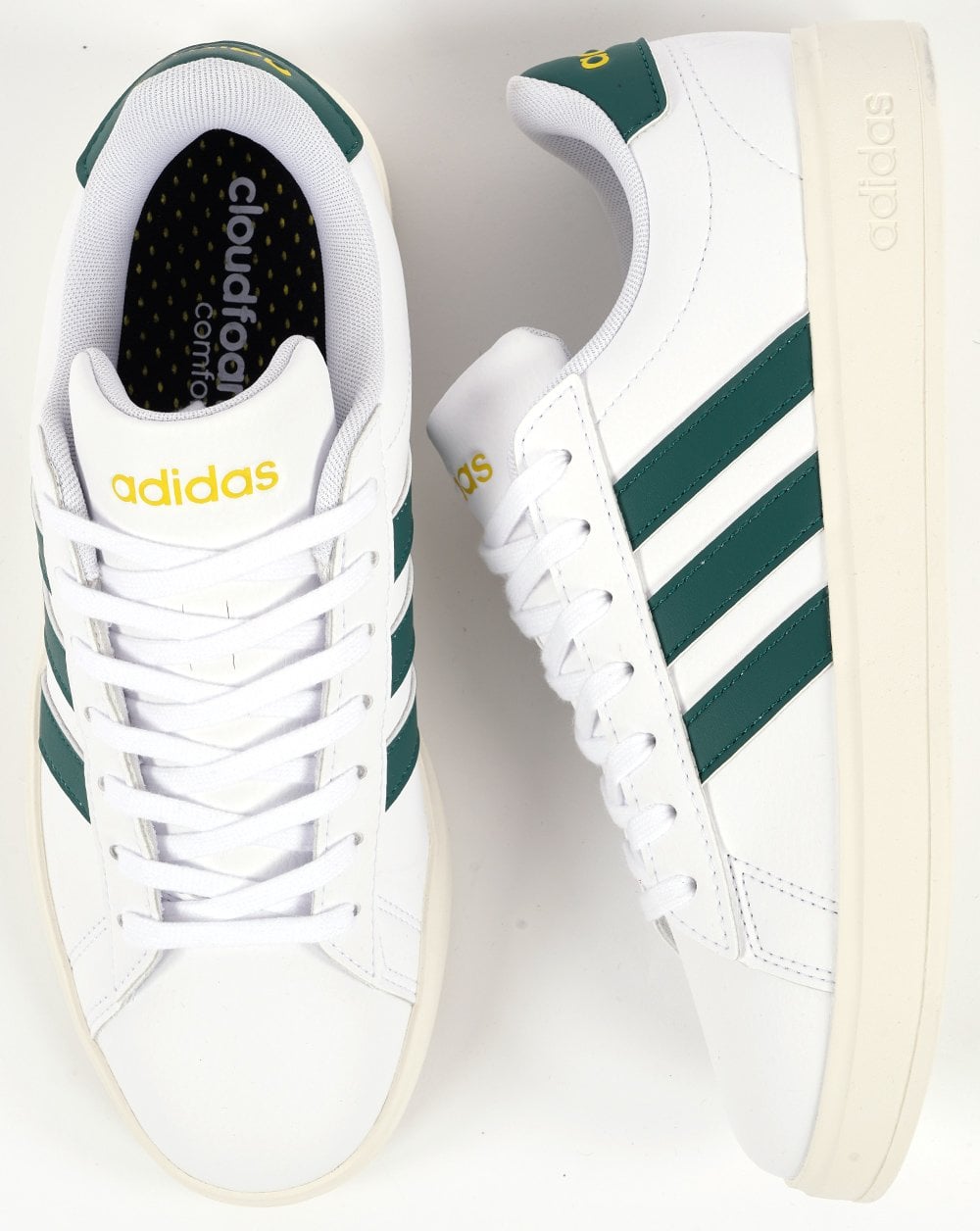 Adidas Grand Court 2.0 Trainers White Green