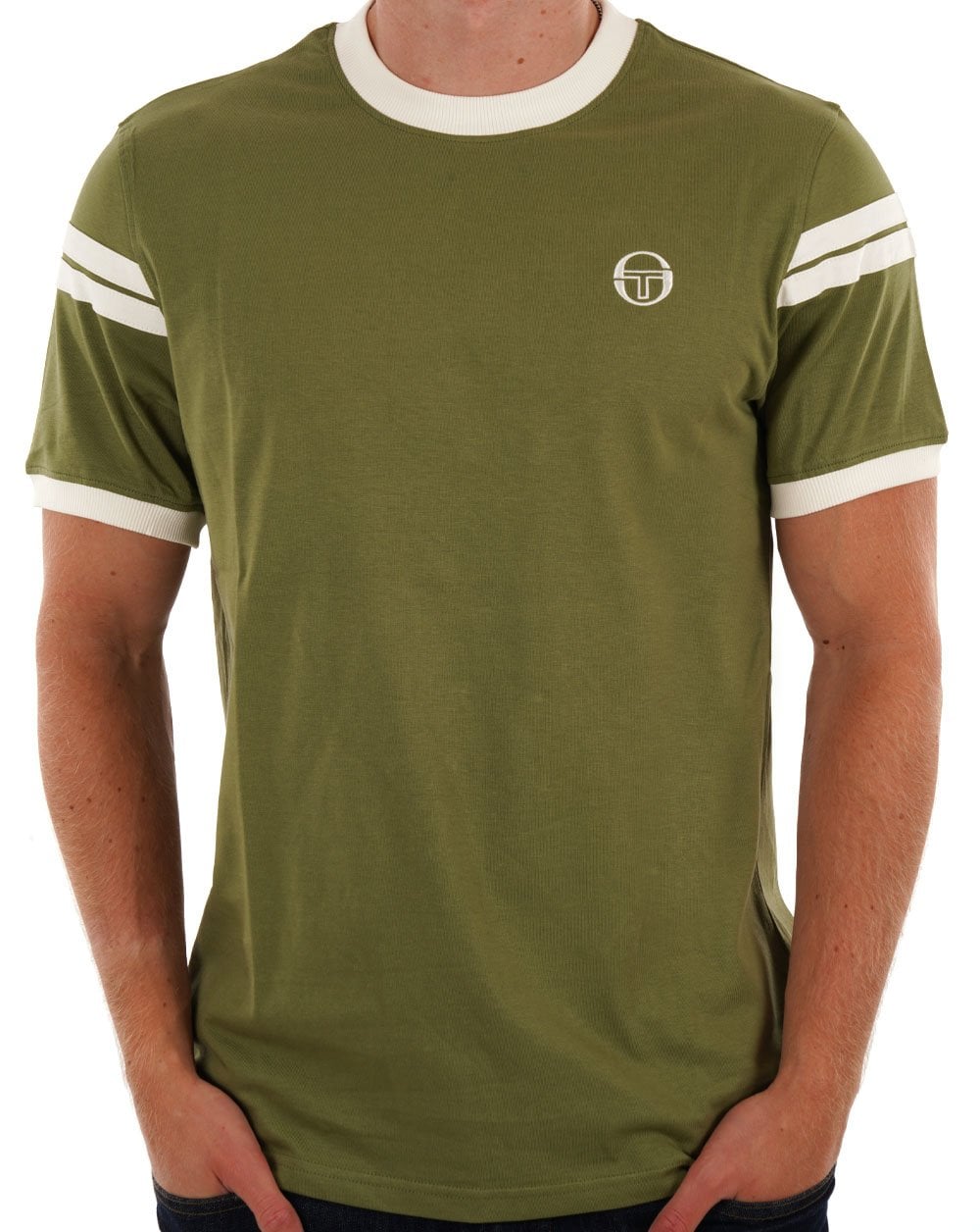Sergio Tacchini Sella T Shirt Olive